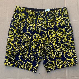 Club Monaco Batik cotton shorts, used excellent condition